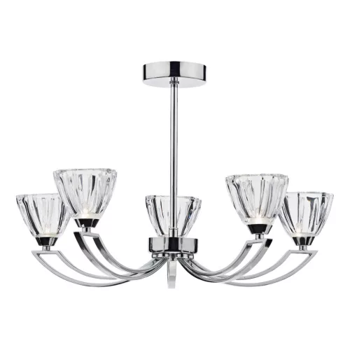 Dar Lighting VITO VIT0550 Csillár 5x40W/G9 IP20