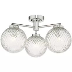 Dar Lighting WAYNE WAY5350 Plafonlámpa 3x3W/G9 IP44