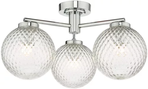 Dar Lighting WAYNE WAY5350 Plafonlámpa 3x3W/G9 IP44