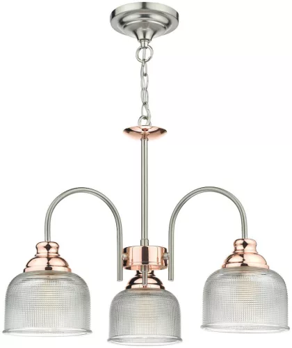 Dar Lighting WHARFDALE WHA0346 Csillár 3x40W/E14