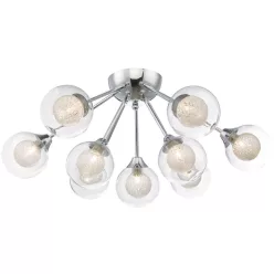 Dar Lighting ZEKE ZEK1350 Plafonlámpa 9x25W/G9