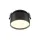 DL024-12W-DTW-B Onda Alumínium Süllyesztett Lámpa Fekete Színű LED 12 W 2200-4000 Kelvin 640 Lumen IP20