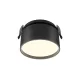 DL024-12W-DTW-B Onda Alumínium Süllyesztett Lámpa Fekete Színű LED 12 W 2200-4000 Kelvin 640 Lumen IP20