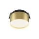 DL024-12W-DTW-BMG Onda Alumínium Süllyesztett Lámpa Fekete Színű LED 12 W 2200-4000 Kelvin 620 Lumen IP20