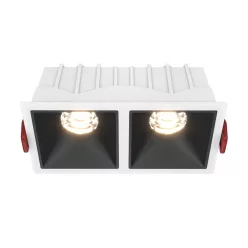   DL043-02-10W3K-D-SQ-WB Alfa LED Alumínium Süllyesztett Lámpa Fehér Színű LED 20 W 3000 Kelvin 900 Lumen IP20