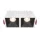 DL043-02-10W3K-D-SQ-WB Alfa LED Alumínium Süllyesztett Lámpa Fehér Színű LED 20 W 3000 Kelvin 900 Lumen IP20