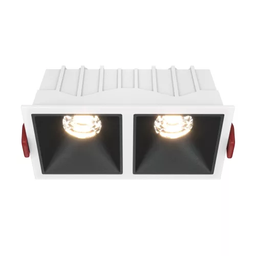 DL043-02-10W3K-D-SQ-WB Alfa LED Alumínium Süllyesztett Lámpa Fehér Színű LED 20 W 3000 Kelvin 900 Lumen IP20
