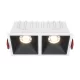 DL043-02-10W3K-D-SQ-WB Alfa LED Alumínium Süllyesztett Lámpa Fehér Színű LED 20 W 3000 Kelvin 900 Lumen IP20