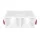 DL043-02-10W4K-D-SQ-W Alfa LED Alumínium Süllyesztett Lámpa Fehér Színű LED 20 W 4000 Kelvin 1100 Lumen IP20