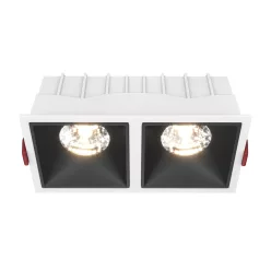   DL043-02-15W3K-SQ-WB Alfa LED Alumínium Süllyesztett Lámpa Fehér Színű LED 30 W 3000 Kelvin 2100 Lumen IP20
