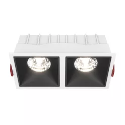   DL043-02-15W4K-D-SQ-WB Alfa LED Alumínium Süllyesztett Lámpa Fehér Színű LED 30 W 4000 Kelvin 2350 Lumen IP20