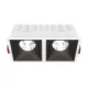 DL043-02-15W4K-D-SQ-WB Alfa LED Alumínium Süllyesztett Lámpa Fehér Színű LED 30 W 4000 Kelvin 2350 Lumen IP20