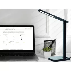   LED lámpa KIARA 7W dimmelhető, USB + éjszakai fény + időzítő - DL4304/B