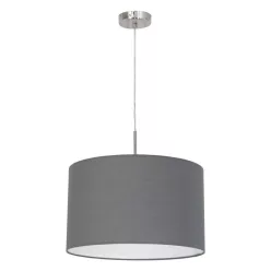   EGLO 31573 PASTERI Ernyős Függesztett Lámpa Fehér, Szürke E27 IP20