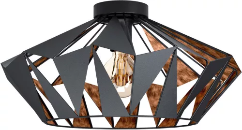 Eglo CARLTON 43399 Plafonlámpa 1x60W/E27