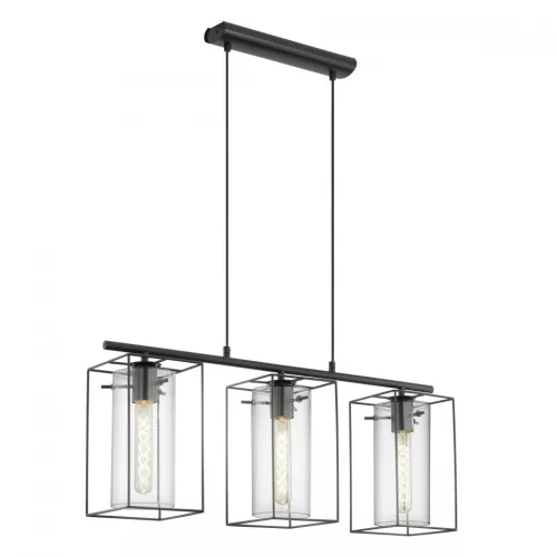 Eglo LONCINO 49496 Függőlámpa 3x60W/E27