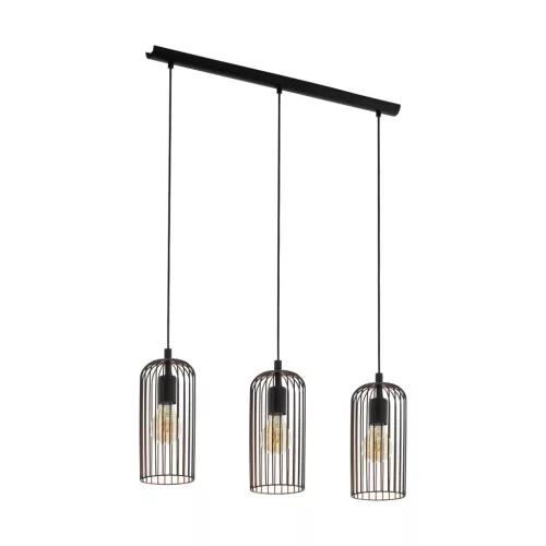 Eglo ROCCAMENA 49645 Függőlámpa 3x60W/E27