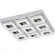 Eglo FRADELO 95658 Süllyesztett mennyezeti lámpa 9x4W/LED 3600LM