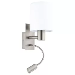 Eglo PASTERI 96477 Fali lámpa 1x40W/E27 + 1X3,5W/LED 380LM