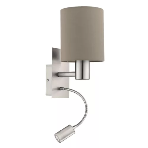 Eglo PASTERI 96478 Fali lámpa 1x40W/E27 + 1X3,5W/LED 380LM