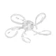 Eglo VALLEMARE 97487 Mennyezeti Lámpa 5x6,6W/LED 400LM