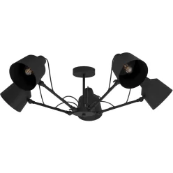 Eglo BASURTU 99667 Plafonlámpa 5X40W/E27 IP20