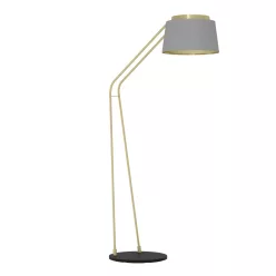 állólámpa szürke színű vázzal és textil testtel beltéri használatra eglo-390174 - moretti.hu