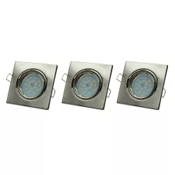   Eko Light DOWNLIGHT EKZ2697 Beépíthető spotlámpa 3x5W/GU10 3000K 400lm IP20