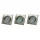 Eko Light DOWNLIGHT EKZ2697 Beépíthető spotlámpa 3x5W/GU10 3000K 400lm IP20