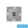 ELDGROUND 2×USB töltő ajzat type A 2.1A/2×1.05A Ezüst