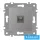ELDGROUND RJ45 Cat.6 UTP aljzat Ezüst