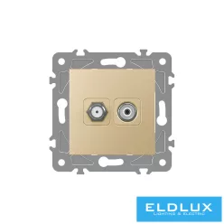 ELDGROUND SAT + TV aljzat (13db) Arany