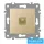 ELDGROUND 1×RJ45 Cat.6 UTP aljzat Arany