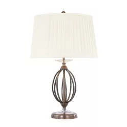   Elstead Lighting AEGEAN AG-TL-AGED-BRASS Asztali lámpa 1x60W/E27