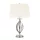 Elstead Lighting AEGEAN AG-TL-POL-NICKEL Asztali lámpa 1x60W/E27