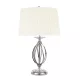 Elstead Lighting AEGEAN AG-TL-POL-NICKEL Asztali lámpa 1x60W/E27