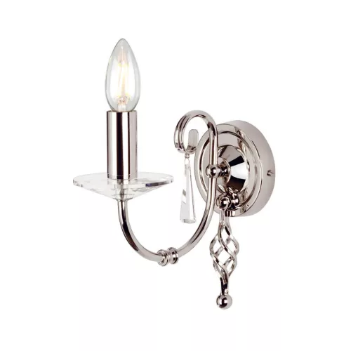 Elstead Lighting AEGEAN AG1-POL-NICKEL Fali lámpa 1x60W/E14