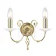 Elstead Lighting AEGEAN AG2-POL-BRASS Fali lámpa 2x60W/E14