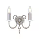 Elstead Lighting AEGEAN AG2-POL-NICKEL Fali lámpa 2x60W/E14