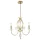 Elstead Lighting AEGEAN AG3-POL-BRASS Csillár 3x60W/E14