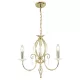 Elstead Lighting AEGEAN AG3-POL-BRASS Csillár 3x60W/E14