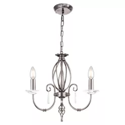Elstead Lighting AEGEAN AG3-POL-NICKEL Csillár 3x60W/E14
