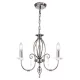 Elstead Lighting AEGEAN AG3-POL-NICKEL Csillár 3x60W/E14