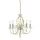 Elstead Lighting AEGEAN AG5-POL-BRASS Csillár 5x60W/E14