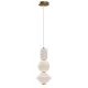 Elstead Lighting Bijou ALM-BIJOU-P3-GD Függőlámpa 1x20W/LED 3000K 1060lm IP20