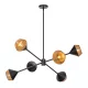 Elstead Lighting Daphne ALM-DAPHNE6-MB Csillár 6x40W/E14 IP20