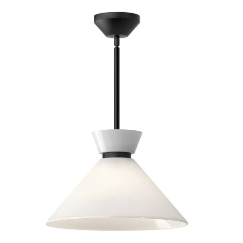 Elstead Lighting Halston ALM-HALSTON-P-M-BK Függőlámpa 1x60W/E27 IP20