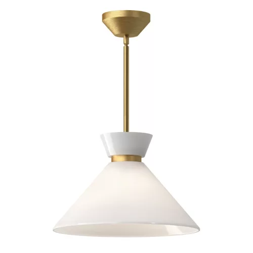 Elstead Lighting Halston ALM-HALSTON-P-M-GD Függőlámpa 1x60W/E27 IP20