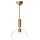 Elstead Lighting Jude ALM-JUDE-P-GD-CL Függőlámpa 1x60W/E27 IP20