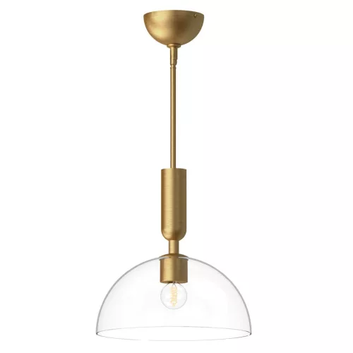 Elstead Lighting Jude ALM-JUDE-P-GD-CL Függőlámpa 1x60W/E27 IP20